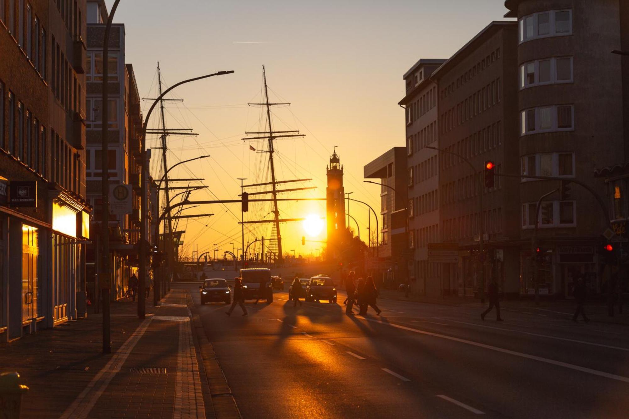 Koje Neun I Apartment Im Zentrum Mit Hafenblick Bremerhaven Luaran gambar